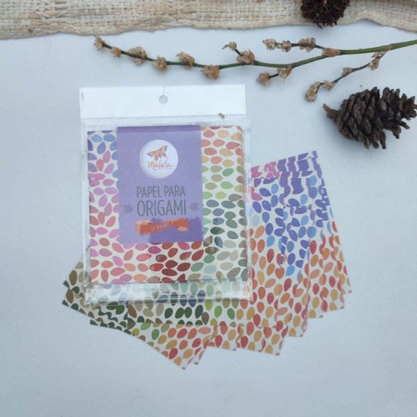Producto - Manchitas de colores 10x10 24 papeles simple faz