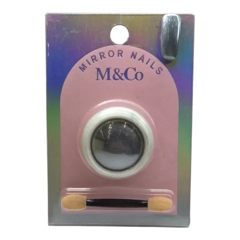 Producto - POLVO ESPEJO BRILLANTE PLATEADO MyCO MCO-034-4