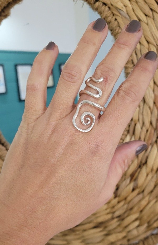 Producto - Anillo Serpiente Klimt
