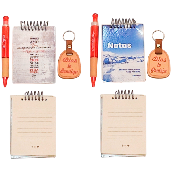 Producto - PROMO KIT "MANSEDUMBRE" Anotador C + Birome RED + Llavero Criollo (PACK X2 KIT)