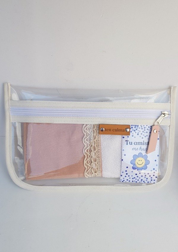 Producto - NECESER TOALLA ROSA VIEJO