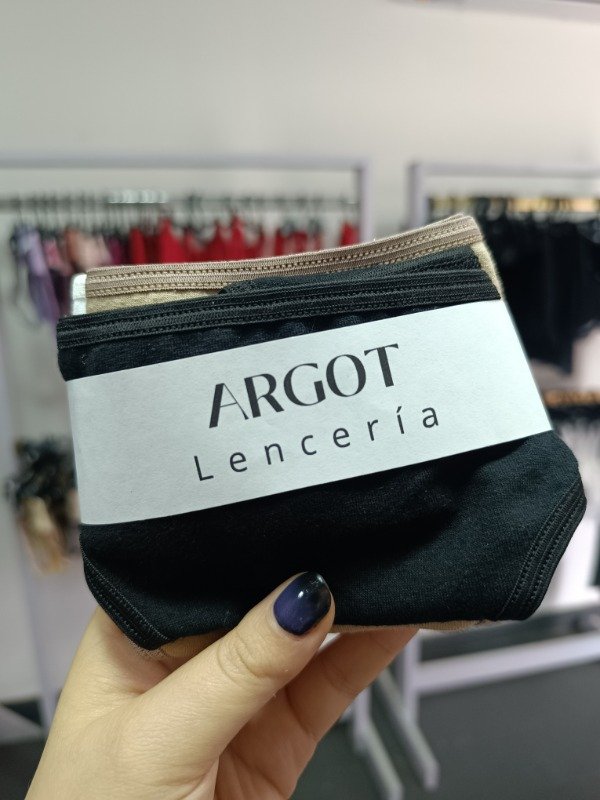 Producto - Pack x 3 vedetinas less algodón