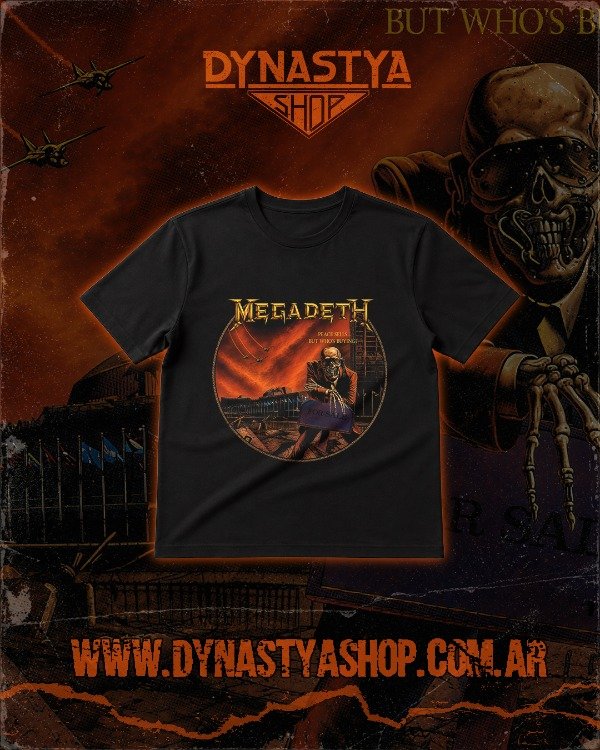 Producto - Remera - MEGADETH - Peace sells...