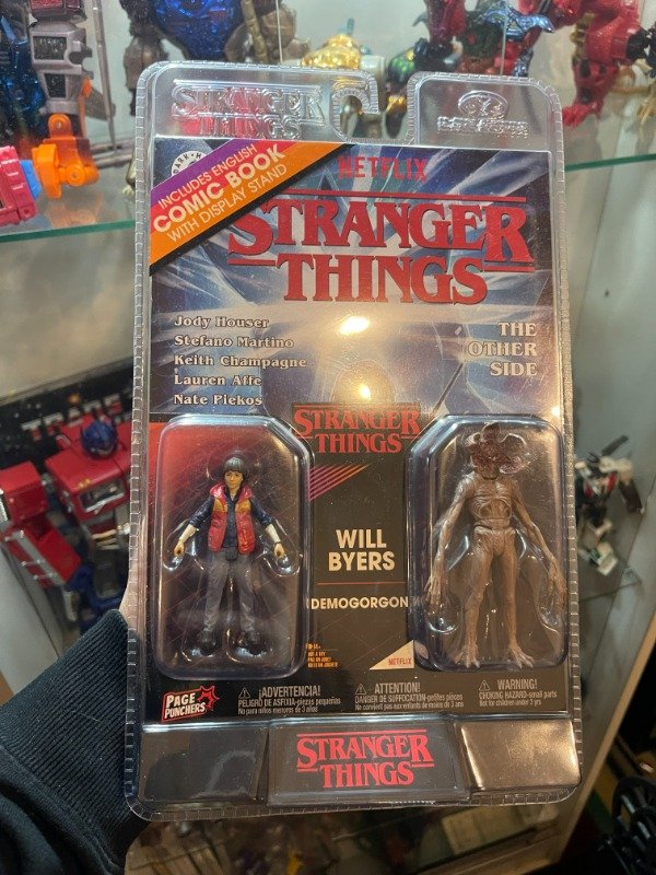 Producto - STRANGER THINGS WILL + DEMOGORGON COMIC Y DISPLAY