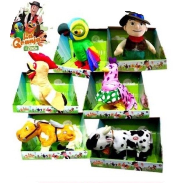 Producto - Peluche granja de Zenón grande con sonido - 1