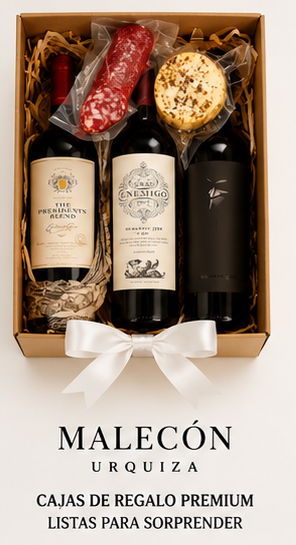 Producto - Box Picada Vinos Gran Enemigo Alma Negra President's Blend