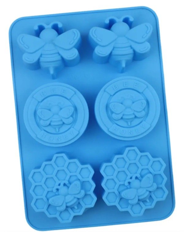Producto - MOLDE SILICONA x6 MIX ABEJAS
