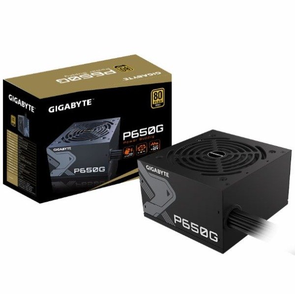 Producto - Fuente Gamer GIGABYTE 650W 80 PLUS GOLD