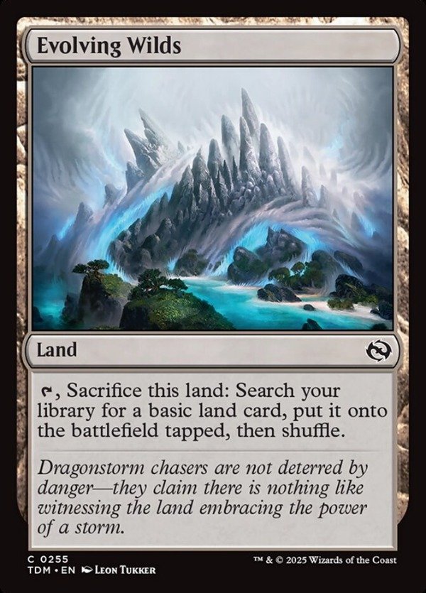 Producto - Evolving Wilds  Tarkir: Dragonstorm