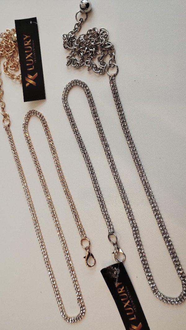 Producto - Caderines strass dos líneas
