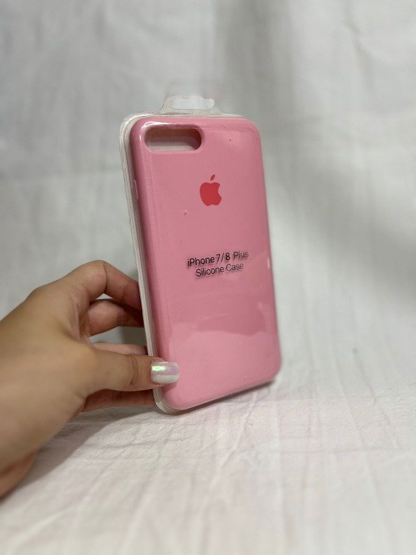 Producto - Iph 7 plus / 8 plus silicona case rosa