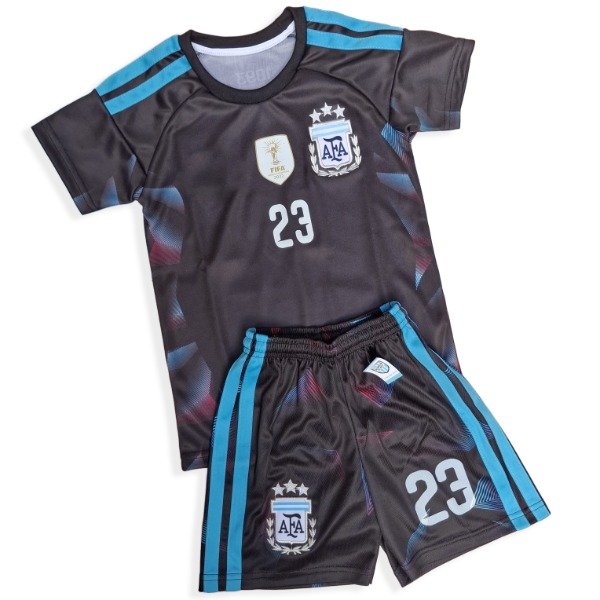 Producto - Conjunto Camiseta y Short Arquero - DIBU MARTINEZ