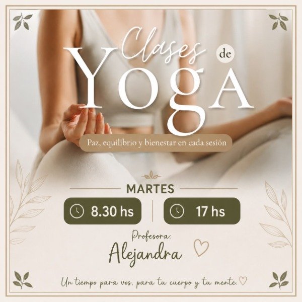 Producto - CLASES DE YOGA