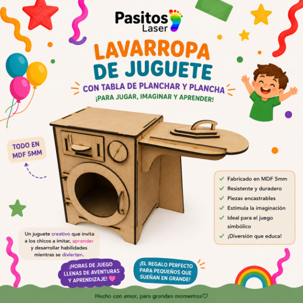 Producto - lavarropa con plancha