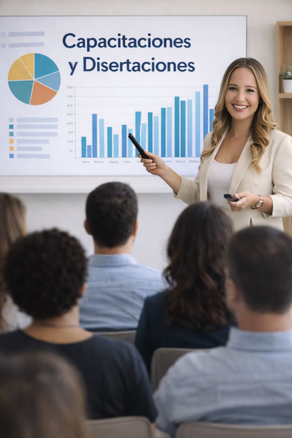 Producto - Capacitaciones y disertaciones