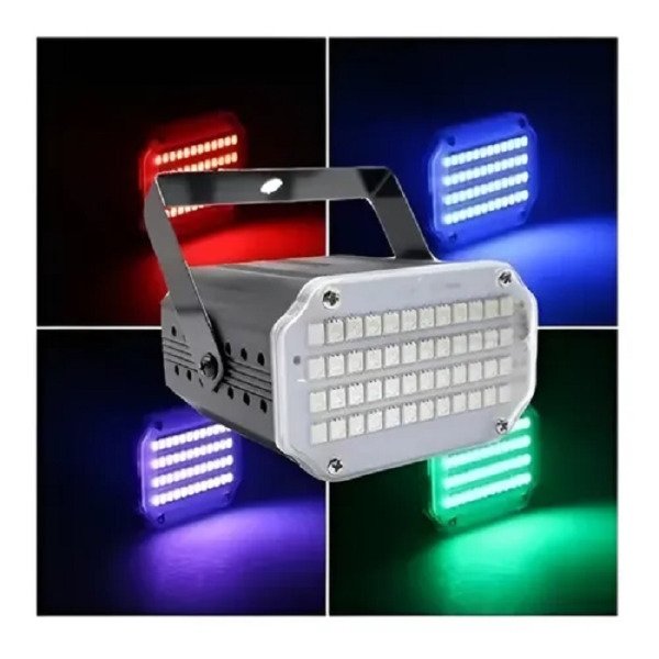 Producto - Flash led estrobo RGB 35W