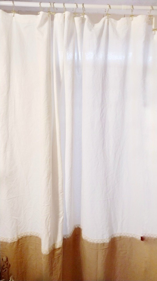 Producto - Cortina combinada beige