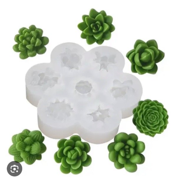 Producto - MOLDE SILICONA MIX SUCULENTAS