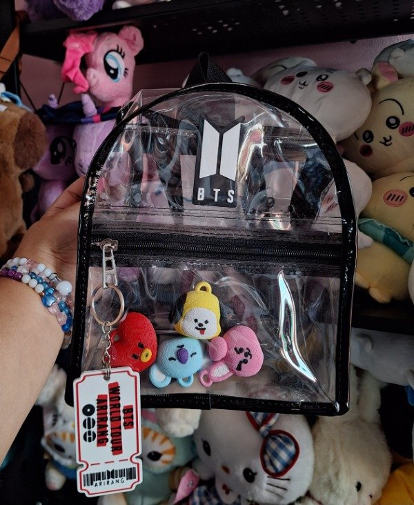 Producto - Mochila transparente BTS