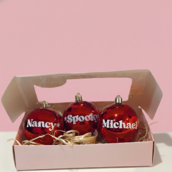 Producto - Esferas por pack 5 personalizadas