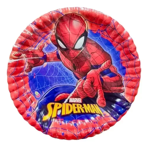 Producto - Plato x8un HOMBRE ARAÑA