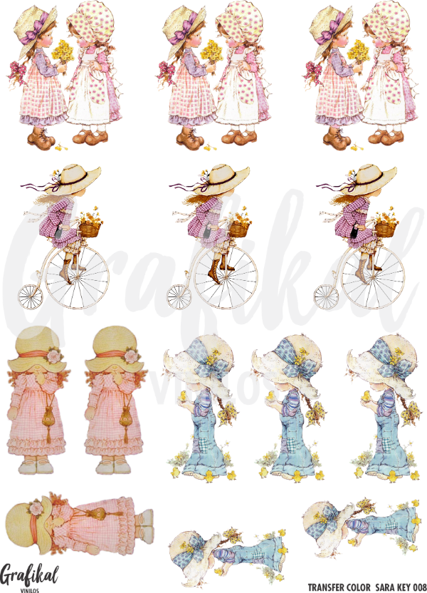 Producto - Transfer Color Sarah Key 008