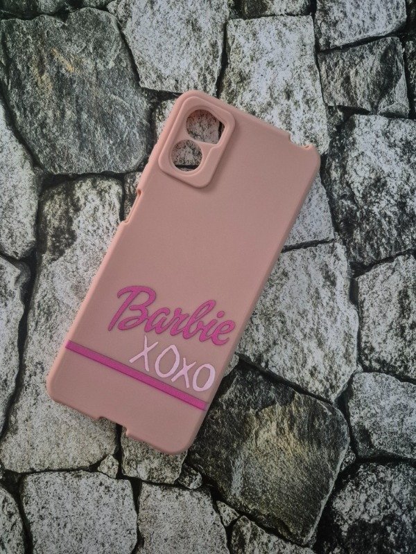 Producto - Funda silicone soft diseño Moto E22 barbie