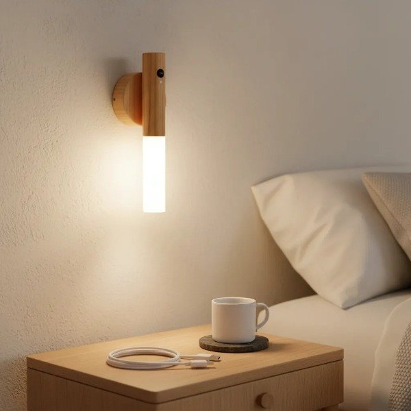 Producto - PACK X2 LAMPARA DE PARED ANTORCHA MAGNETICA C/ SENSOR DE MOVIMIENTO