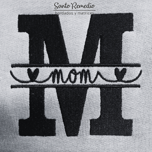 Producto - Letra m de mom  dia de la madre mamá x2 tamaños