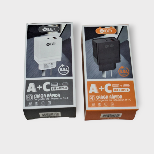 Producto - Adaptador 5.8 Tipo C + USB