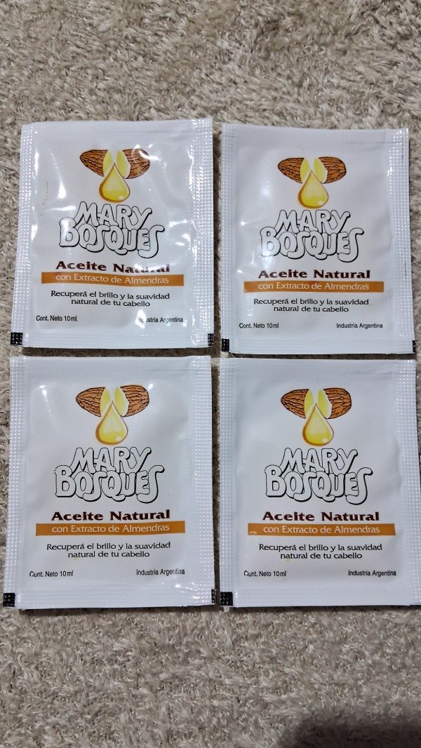 Producto - Mary Bosques Aceite natural de Almendras 10ml Brillo y suavidad