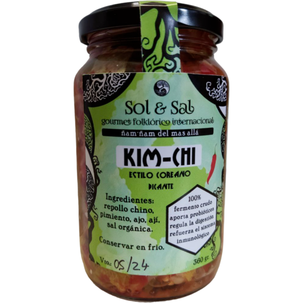 Producto - Kimchi picante - 360g [Sol y Sal]