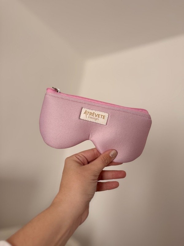Producto - Porta lentes Emilia - Rosa liso