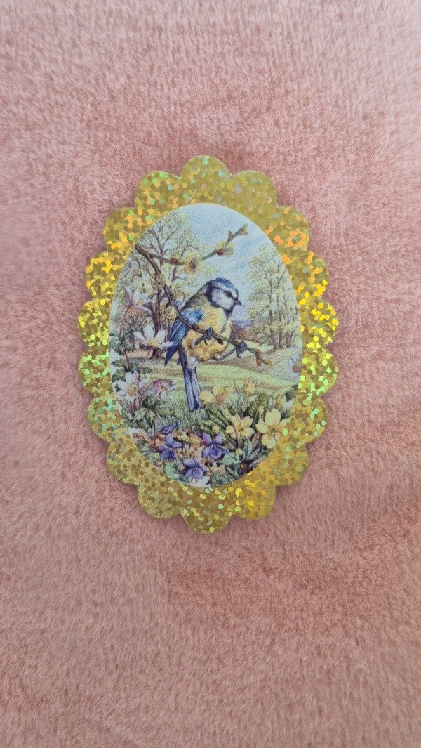 Producto - Sticker Pajaro Amarillo