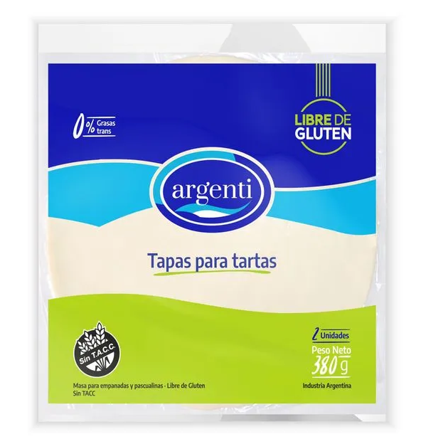 Producto - Tapa tarta Argenti x 380 grs