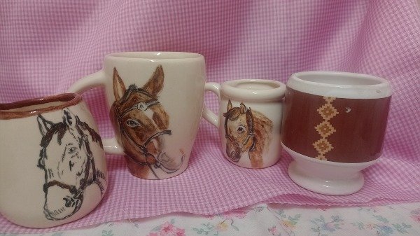 Producto - Mate caballos