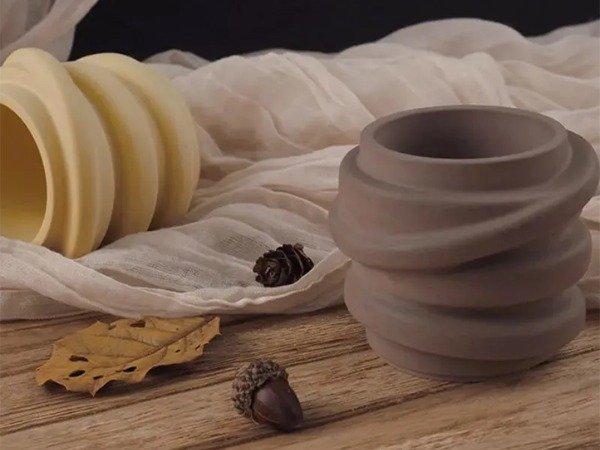 Producto - Molde porta vela ondulado