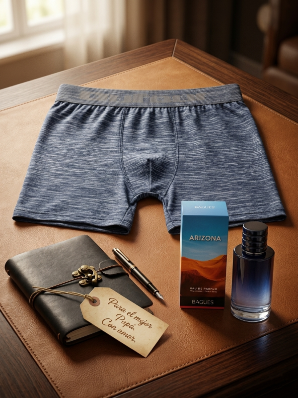Producto - COMBO MASCULINO PERFUME ARIZONA (sauvage) 100 ml + BOXER