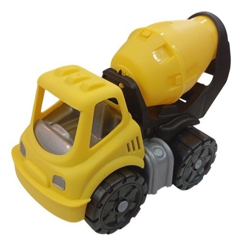 Producto - Camion Cementero Duravit Camion De Juguete Volcador Mini 370 Color Amarillo