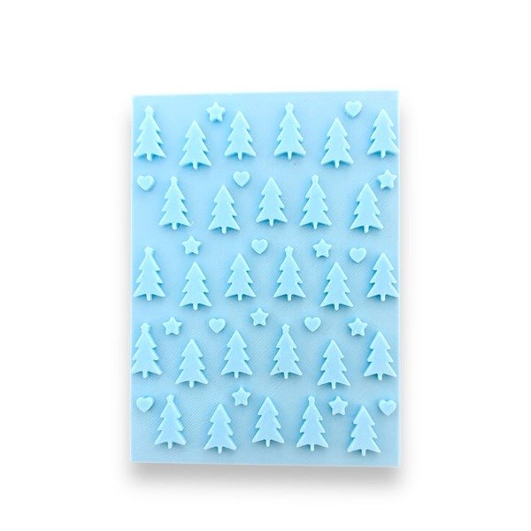 Producto - Sello Cerámica Repostería Fondant Manualidades Stamp Navidad