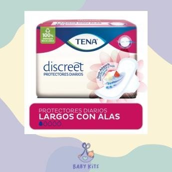 Producto - TENA PROT. DISCREET LARGO ALAS 12X15U.