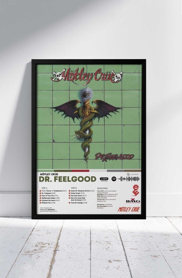 Producto - Cuadro MÖTLEY CRÜE - Dr. Feelgood