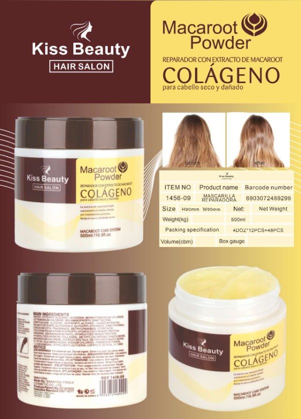 Producto - MACAROOT POWDER COLAGENO KISS BEAUTY KA1456