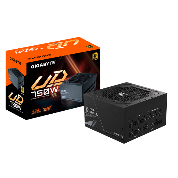 Producto - Fuente Gamer Gigabyte 750w Modular 80 plus GOLD