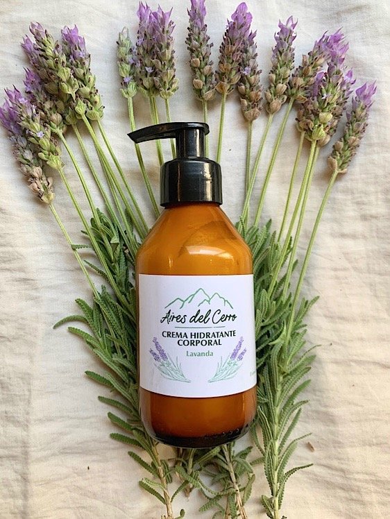Producto - Crema Hidratante Corporal de Lavanda - Todo tipo de Piel