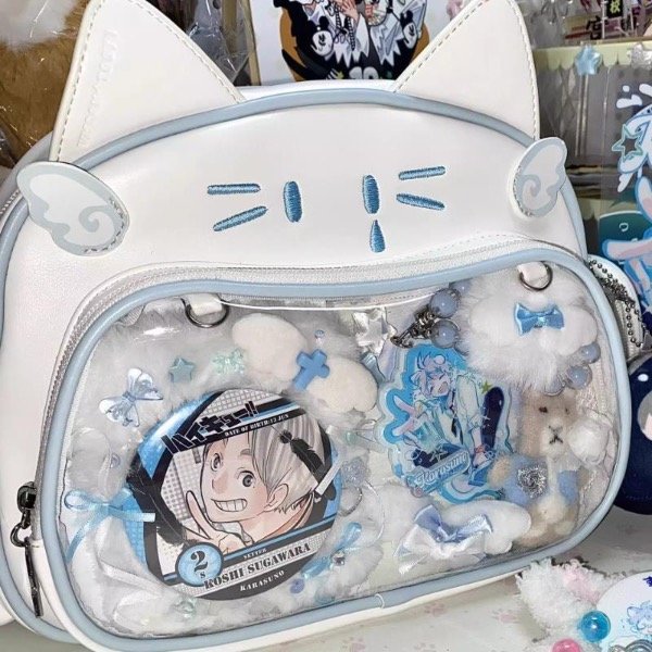Producto - Morral mochila Cat Heaven Harajuku Ita bag - 1
