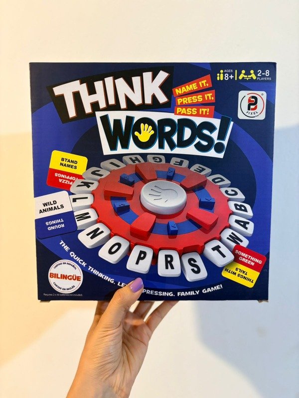 Producto - Think words - basta bilingüe