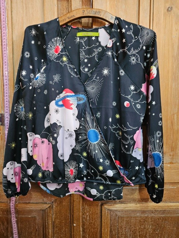 Producto - Blusa Rapsodia Estampada Planetas t.M