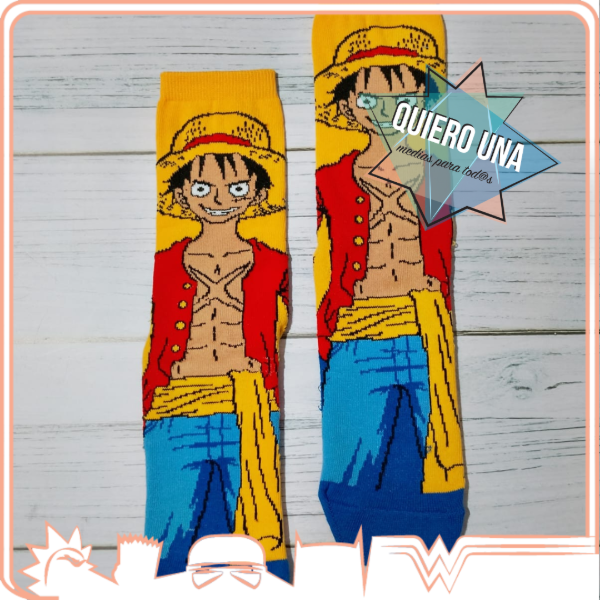 Producto - Media One Piece Monkey Loffy
