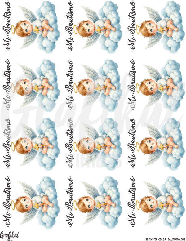 Producto - Transfer Color Bautismo 005